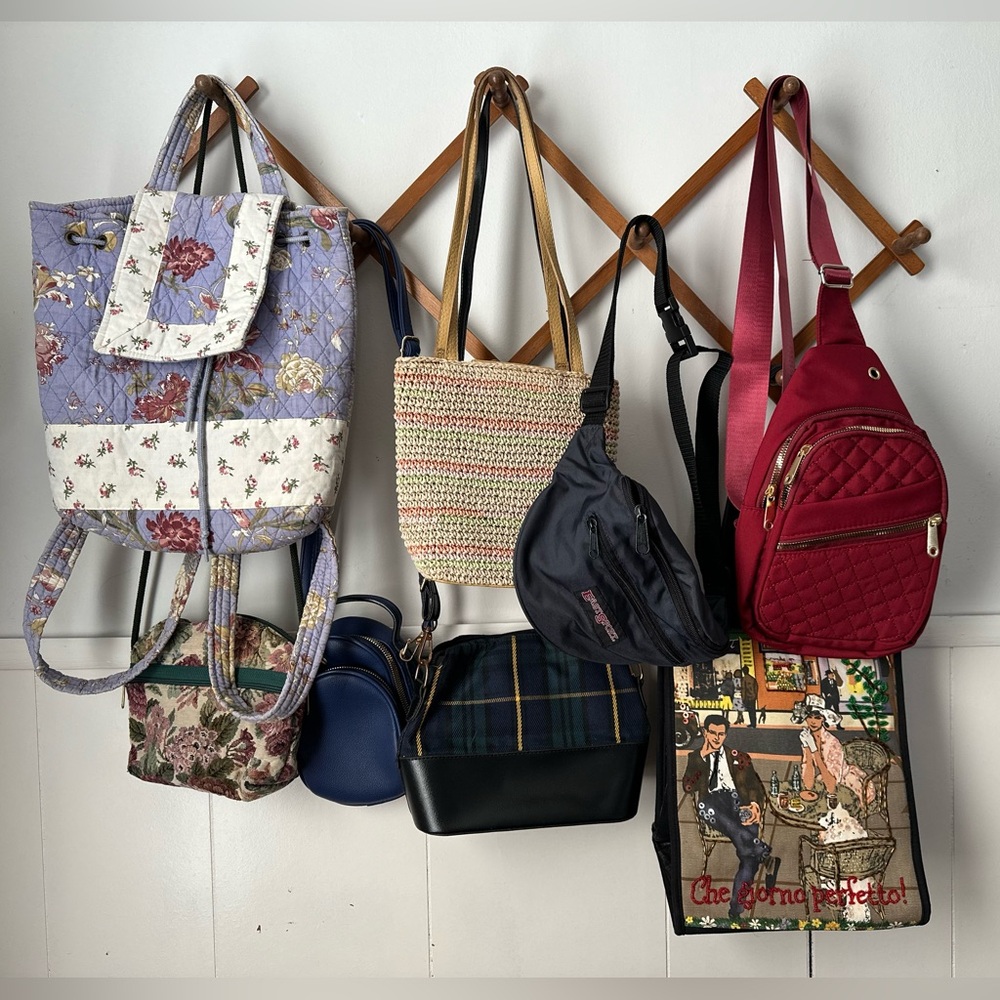 Assorted Purse Lot - Mostly 90s/00s